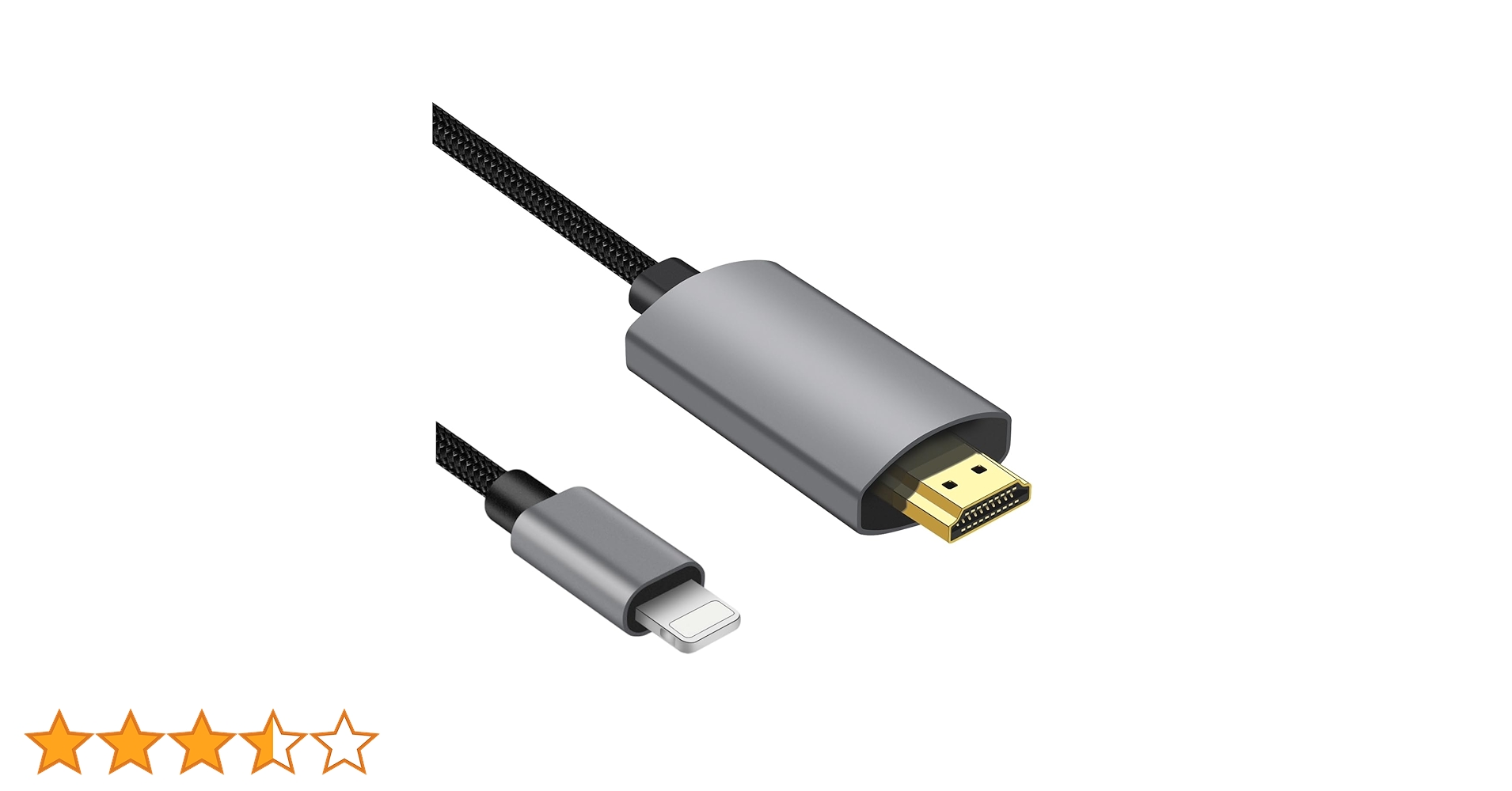 lightningtoHDMIケーブル 2025年新モデル】HDMIケーブル iPhone HDMI変換ケーブ ル 2m